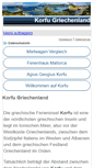 Mobile Screenshot of korfu-griechenland.com