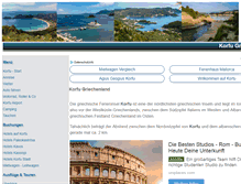 Tablet Screenshot of korfu-griechenland.com